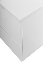 Тумба с раковиной подвесная BelBagno MARINO-CER-MINI-1000-2C-SO-BO-P Bianco Opaco, раковина белая BB-8099-3-100