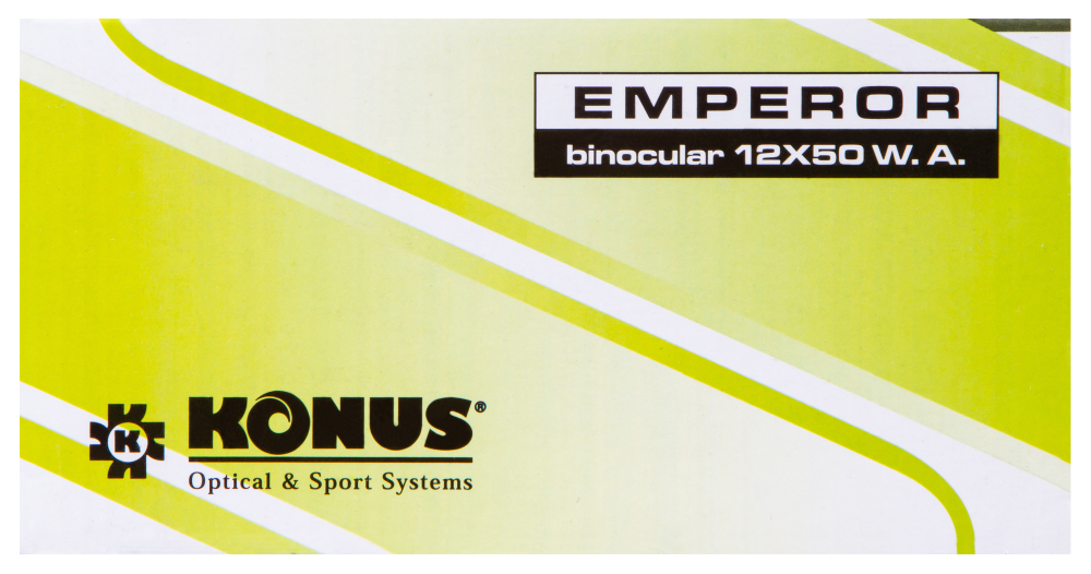 Бинокль Konus Emperor 12x50 WA Green