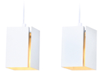Светильник подвесной TN5131/2 WH белый E27/2 max 40W 260*80*1150