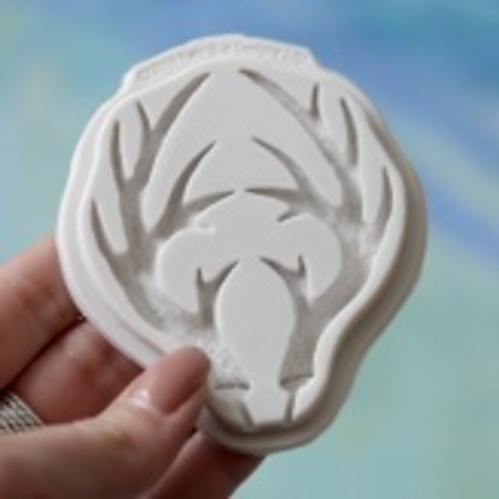 Молд силиконовый "Рога"