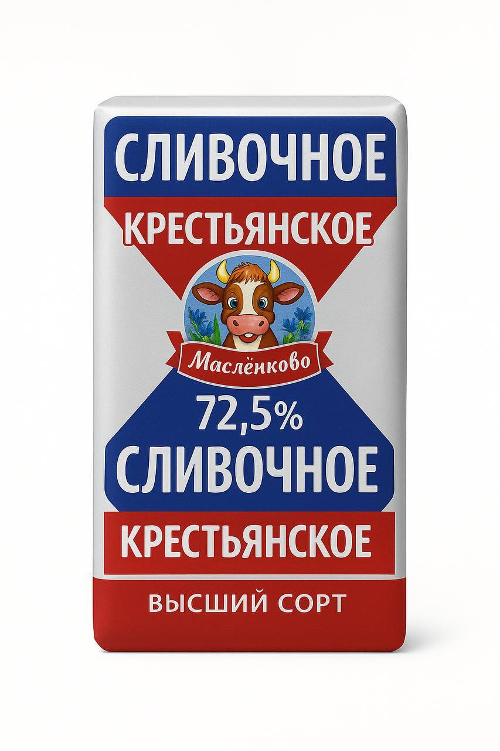 Масло сладкосливочное 82,5 % Масленково 400 гр