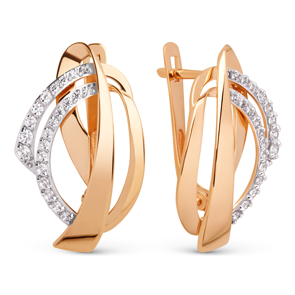 Серьги из золота 585 пробы