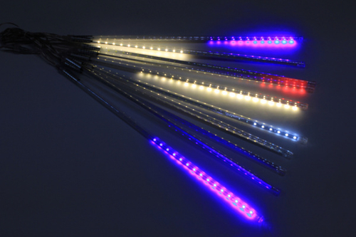 2021 Сосульки Трубки D12mm,10шт 0,5М Мульти (R/G/Y/B) LED-PLM-SNOW-540SMD-0.5*4.5M-10-12V-M  не соед