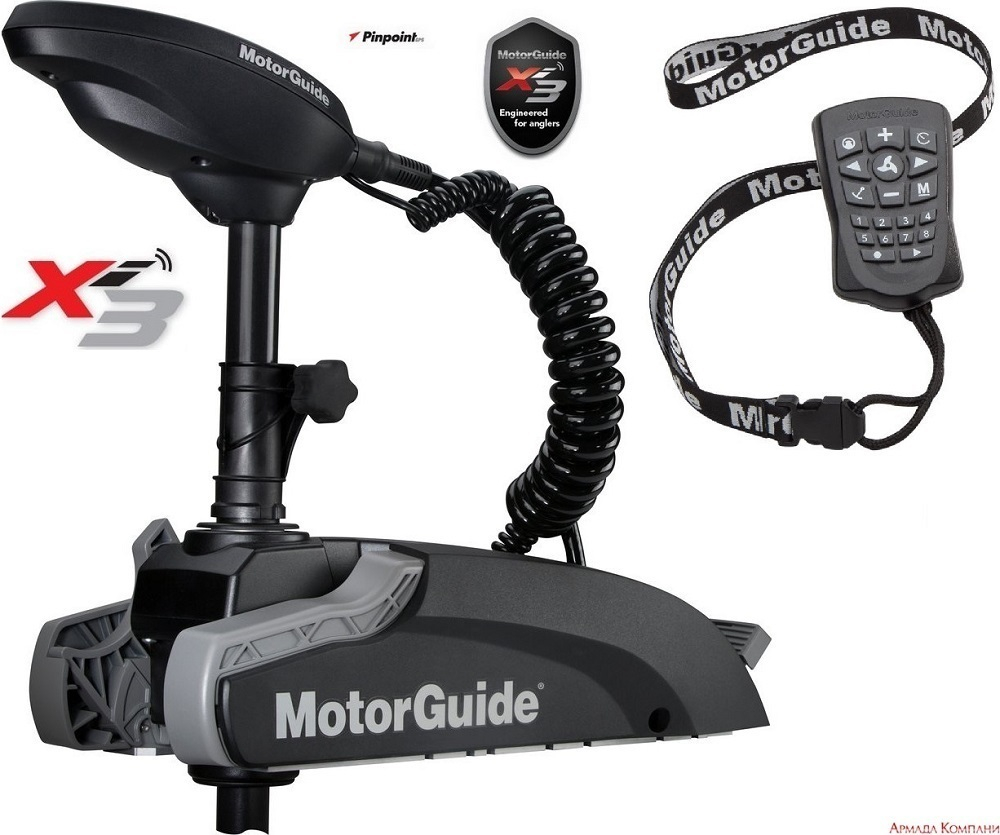 Электромотор MotorGuide Xi3-55 FW 48" 12V GPS