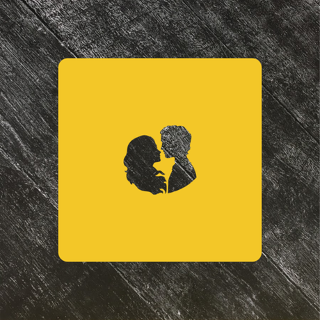 Трафарет "Лица" №3