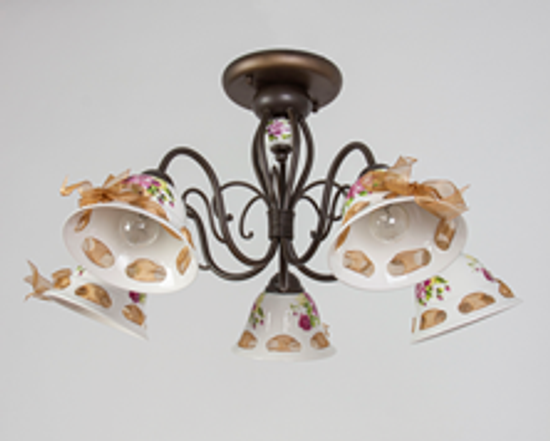 Потолочная люстра Abrasax MDK9424/5B Coffee