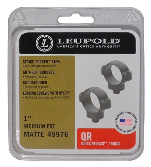 Кольца Leupold QR быстросъемные с выносом 25,4мм средние