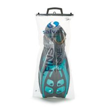 Ласты для плавания SALVAS Tonic Dive, BA190SMQQSTS, размер S/M, бирюзовый
