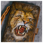 Кошелек зиппер «Лев»