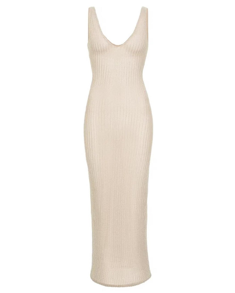 Прозрачное платье макси