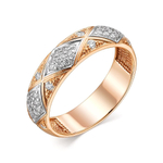 Ефимов Кольцо "Бриллиантовые бубны" золото 585, с натуральными природными бриллиантами