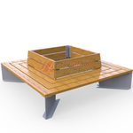 Скамейка Квадратная