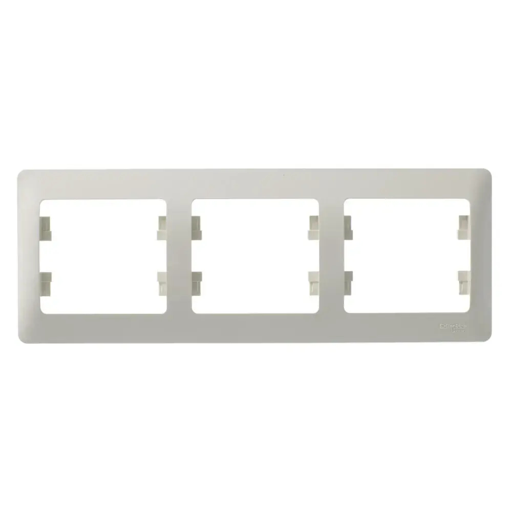 GLOSSA 3-постовая РАМКА, горизонтальная, БЕЖЕВЫЙ