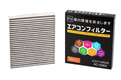 Салонный фильтр FQ AC-206X   27277-AR025 (угольный)