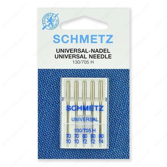 Иглы стандартные Schmetz 130/705H № 70/80/90