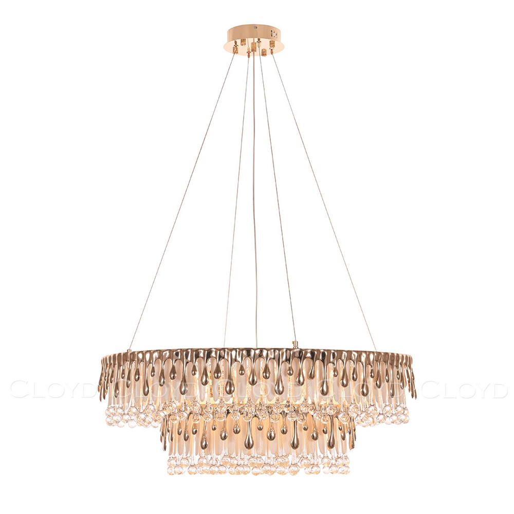 Люстра Cloyd CAPULETTI C18 / Ø79 см - золото (арт.11268)