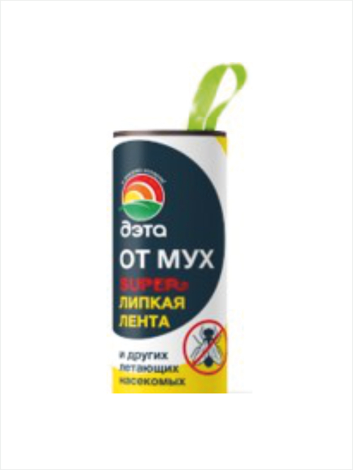 ДЭТА супер липкая лента от мух 1 шт.
