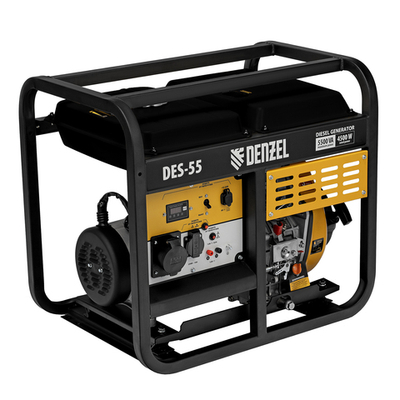 Дизельный генератор (5.5 кВт) DES-55 DENZEL
