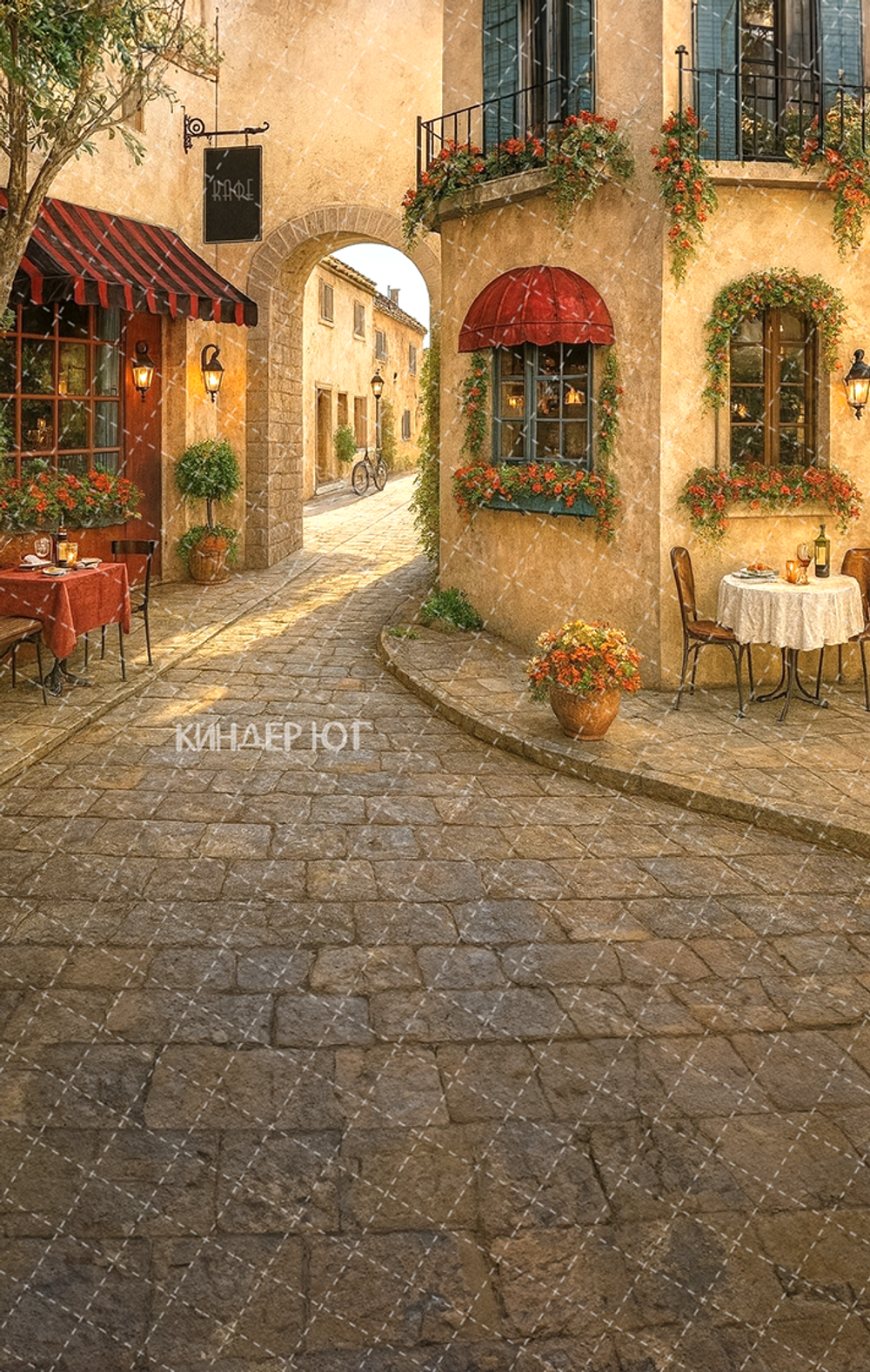 Фотофон "Улицы старинного города" арт. ФФ903-77