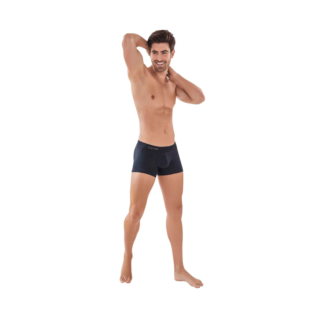 Мужские трусы боксеры черные Clever CARIBBEAN BOXER 088211