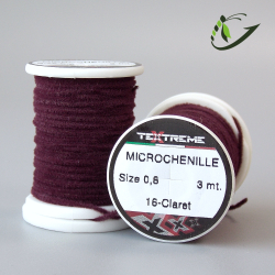 TEXTREME Синель MICROCHENILLE размер 0,8 / 3 метра на шпуле