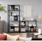 Комбинация стеллажей - IKEA JÄTTESTA/JATTESTA, 200х40х194 см, черный, ЙЕТТЕСТА ИКЕА