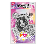 Раскраска антистресс K-POP "Яркие эмоции" (Lori)