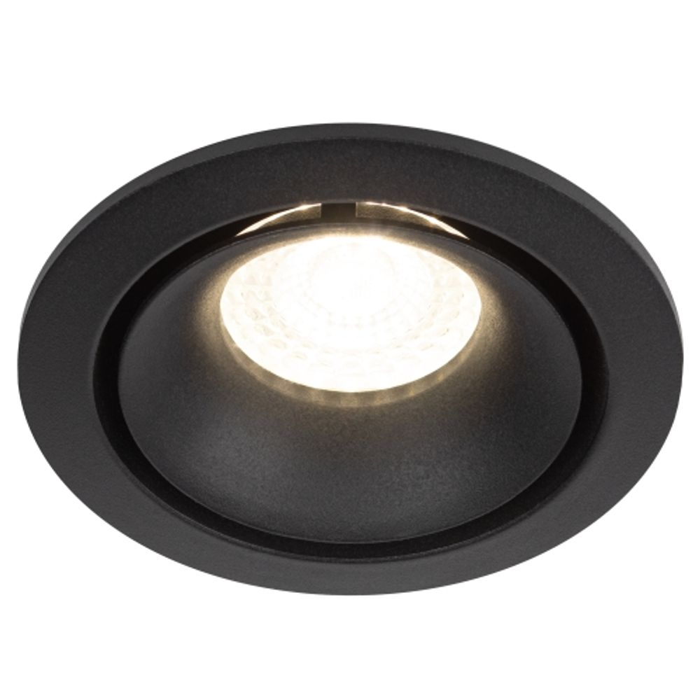 Встраиваемый светильник алюминиевый ЭРА KL100 BK MR16 GU5.3 черный