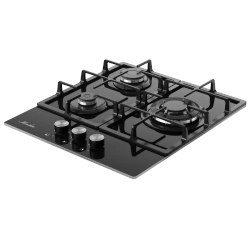 Встраиваемая газовая варочная панель Monsher MGG 43 Noir