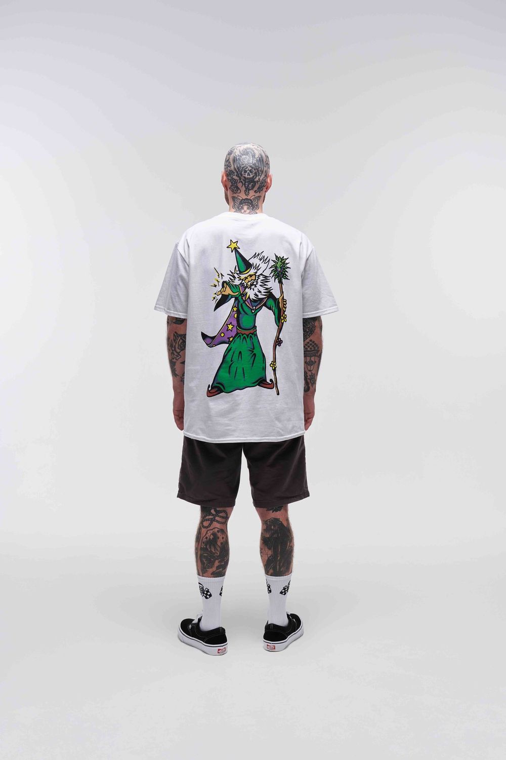 Футболка Old Lizard Wizzard 2.0 Белая