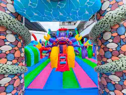 Коммерческий надувной батут «Подводное приключение», 14*7*6,9 м