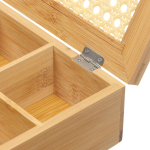 Органайзер кухонный, бамбук, прямоуг, 25х16.5х7.5 см, Катунь, №14, КТ-ОЧ-06