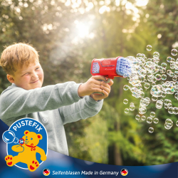 Метатель мыльных пузырей Pustefix Bubble Party Bazooka 869642 с жидкостью 250 мл от 4 лет — фото 9