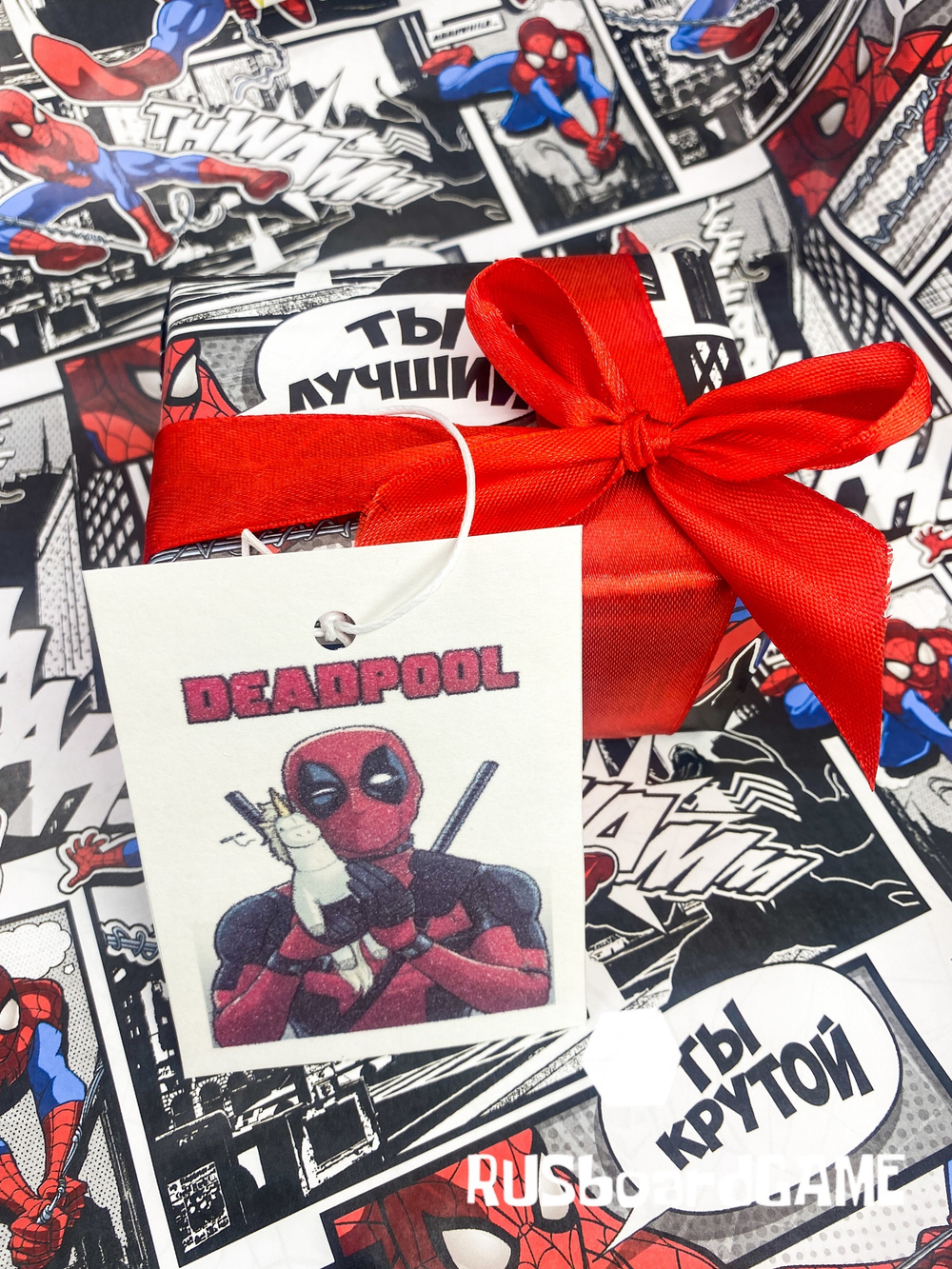 Подарочная упаковка "Человек-паук"