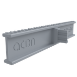 ПЕРЕЛИВНАЯ РЕШЕТКА ACON 195x34мм, цвет серый