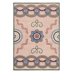 Ковер из хлопка по мотивам эвенских орнаментов из коллекции cultural heritage, 120х180 см