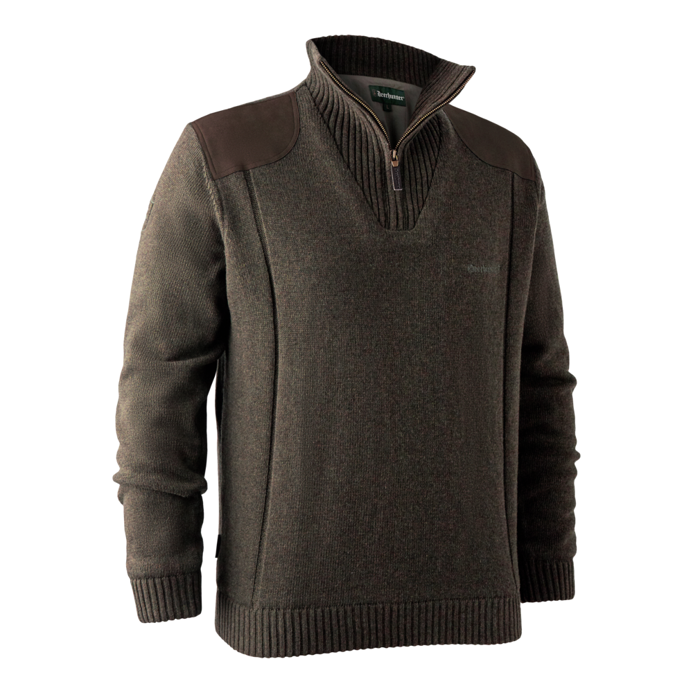 Свитер Deerhunter Carlisle Knit with Stormliner® (383 Dark Elm)