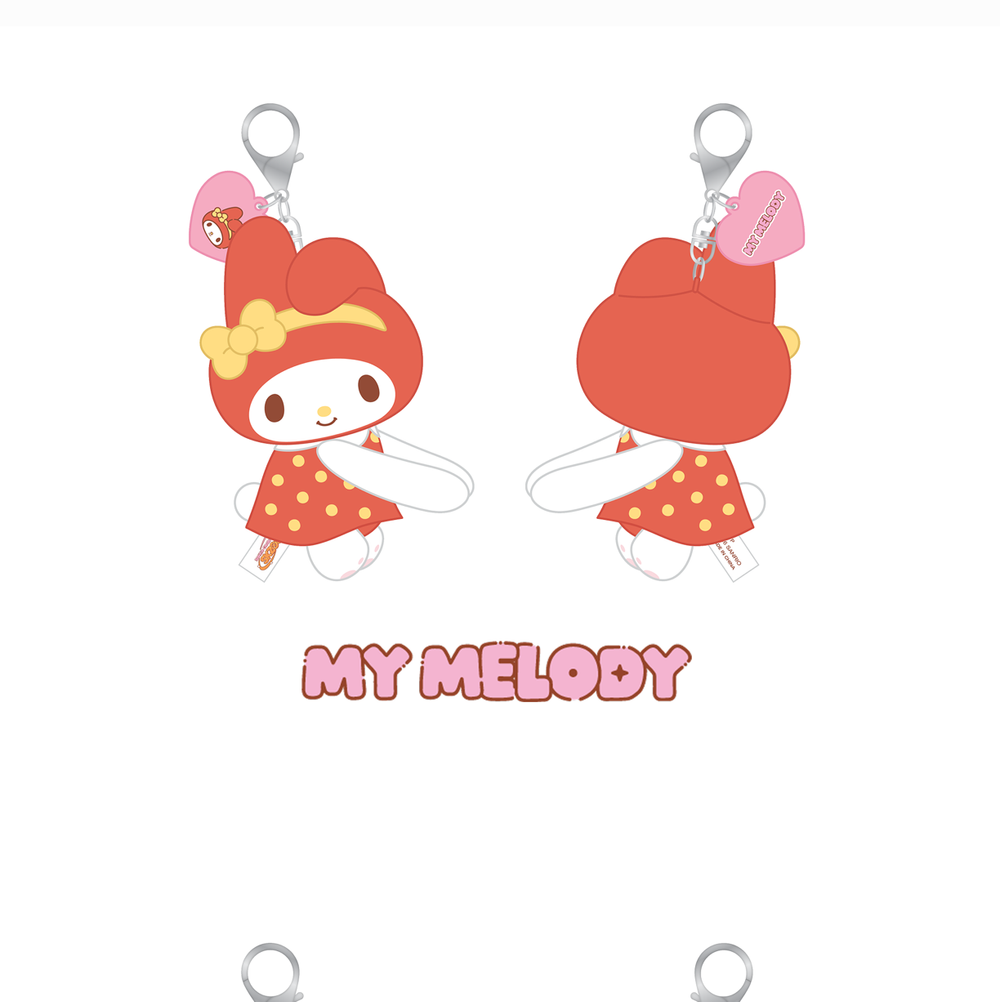 Мерч HUG PLUSH KEYRING - SKZOO X SANRIO CHARACTERS (брелок)