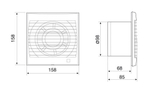 Накладной вентилятор Soler&Palau Decor 100C