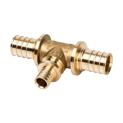 Тройник переходной STOUT - 25 x 16 x 25 (для труб из сшитого полиэтилена)