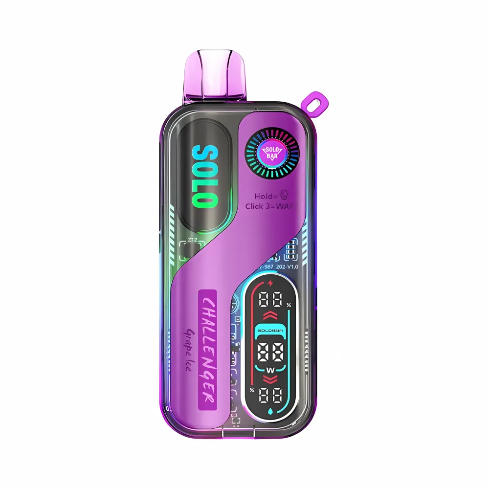 SOLOBAR SOLO 30K — Grape Ice (5% nic)