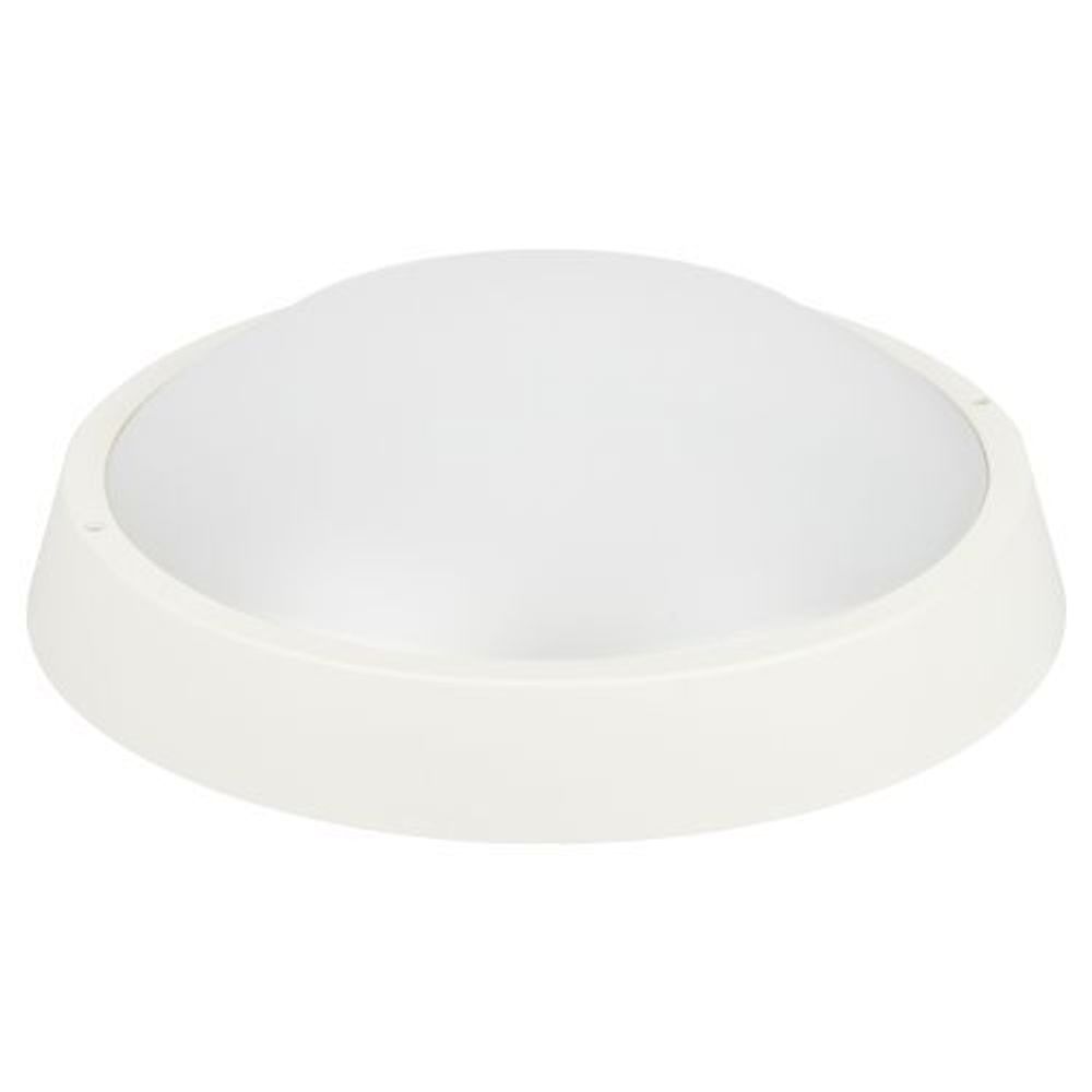 Светильник светодиодный SPB-203-0-65К-024 24Вт 6500К IP65 2040лм ЖКХ D320мм КРУГ бел. Эра Б0062684