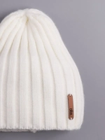 Шапка вязаная демисезонная тыковка