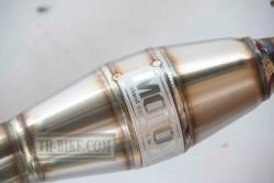 Full Exhaust System for Honda CRF250L-M-Rally (2012-2020). Made in Thailand. MOTO-X V.1 Carbon