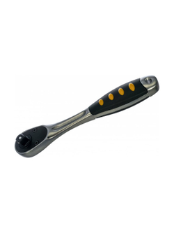 Трещотка 1/4 Inforce DR, Количество зубьев 72 шт, Сталь Cr-V, Длина 130мм, Профессиональная, 06-05-48