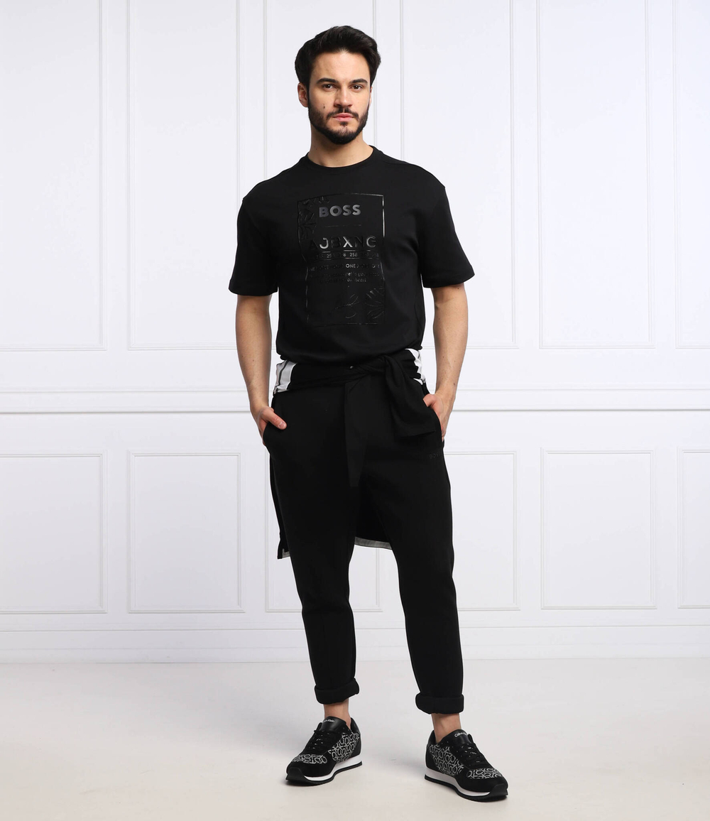 спортивные штаны boss x ajbxng halboa aj BOSS GREEN - черный(50466242)