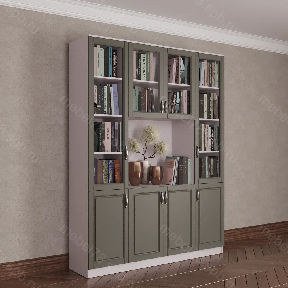 Шкаф книжный 4/13