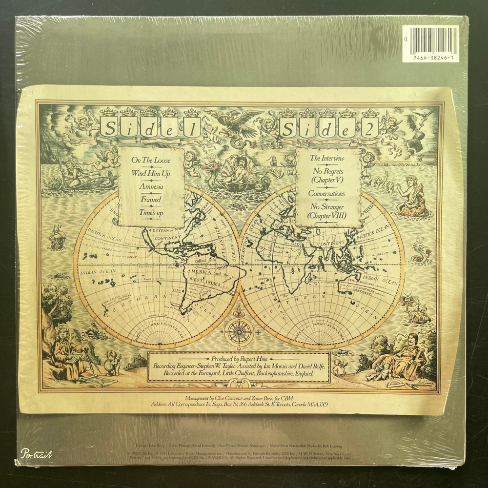 Виниловая пластинка Saga – Worlds Apart LP