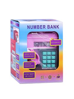 Игрушка Копилка Мой банк-2, цвет розовый (881506)