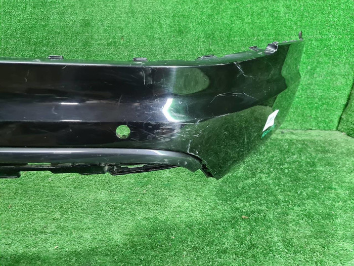 Юбка заднего бампера Audi Q7 2 (2015-2019)